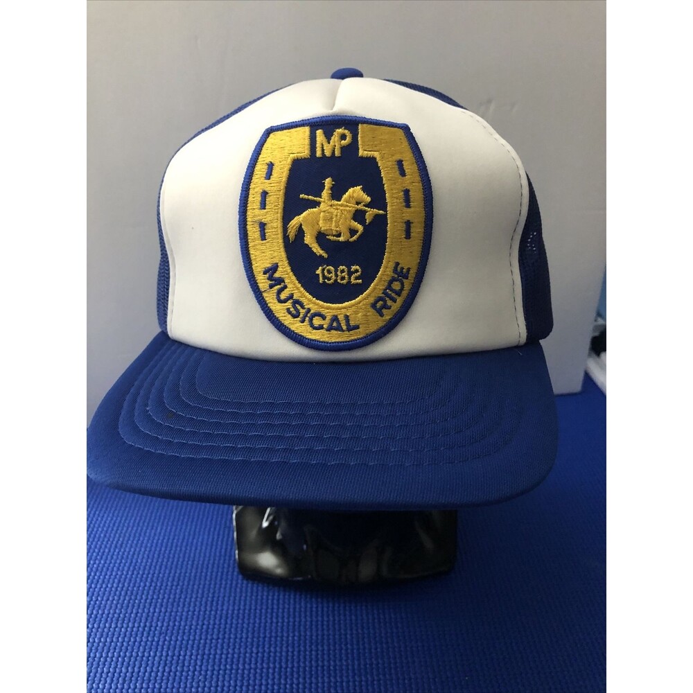 Vintage RCMP 1982 Musical Ride Trucker Hat New Unworn Rare